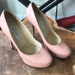 Jimmy Choo Pale Pink Pumps 37.5